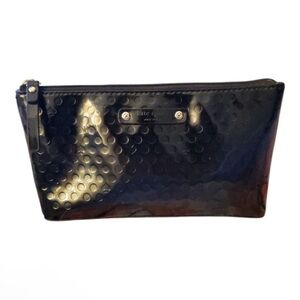 Kate Spade Black Cosmetic Bag